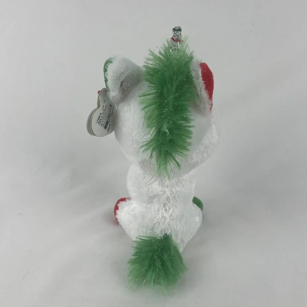Ty Beanie Boos Unicorn‎ Candy Cane 8” Plush Christmas Stuffed Toy w/Tags